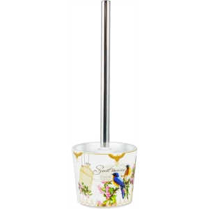 Ёршик для унитаза Vidage Птички напольный