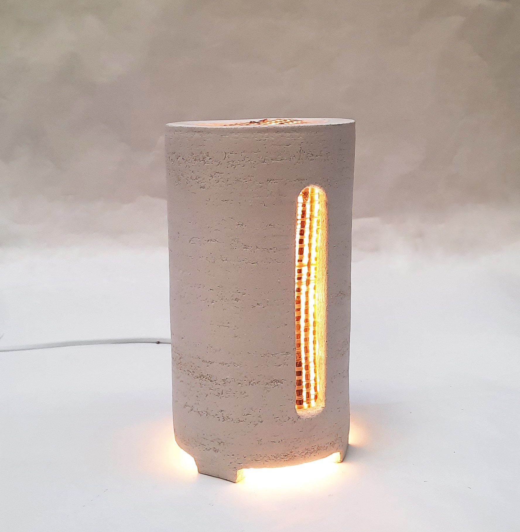 Керамическая настольная лампа ручной работы ICI ET LÀ керамическое освещение ARCH-00118995 - Вид №2