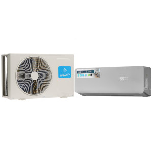 9017828 Кондиционер настенный сплит-система DEXP AC-CD9ONF-S серый