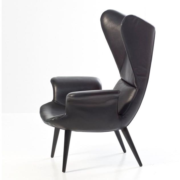 Moroso Кожаное кресло с подлокотниками Longwave sun-id-1416644 - Вид №1