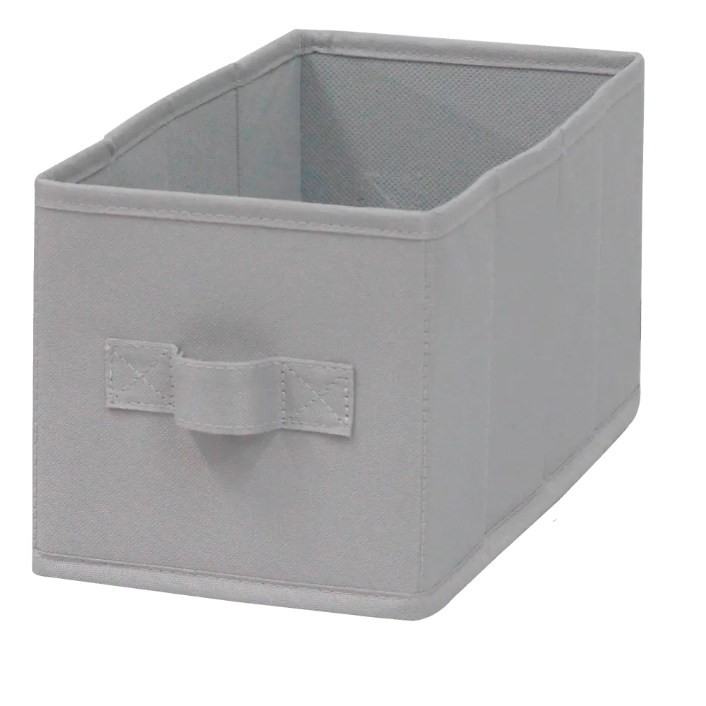 Короб Spaceo KUB Granit 15x31x15 см 6.9 л полиэстер цвет графитовый 81990624 STLM-2163508 - Вид №1