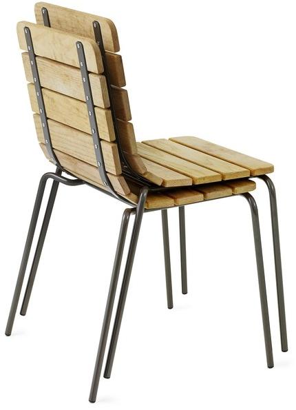 Nola Industrier Стул складной из дуба 11 U80-27  - Вид №2