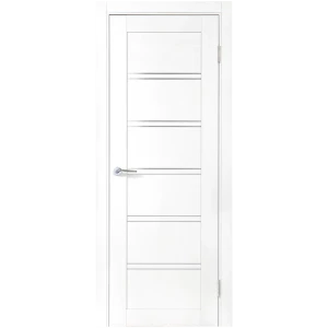 Комплект двери Легда-28 со стеклом 70x200 см полипропилен цвет белое дерево без доборов