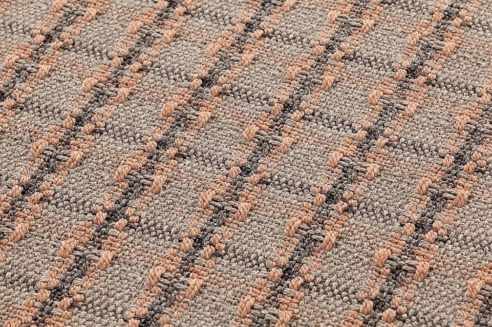 070666 Подушка GL Checks terracotta 45x45 GAN Garden Layers - Вид №1