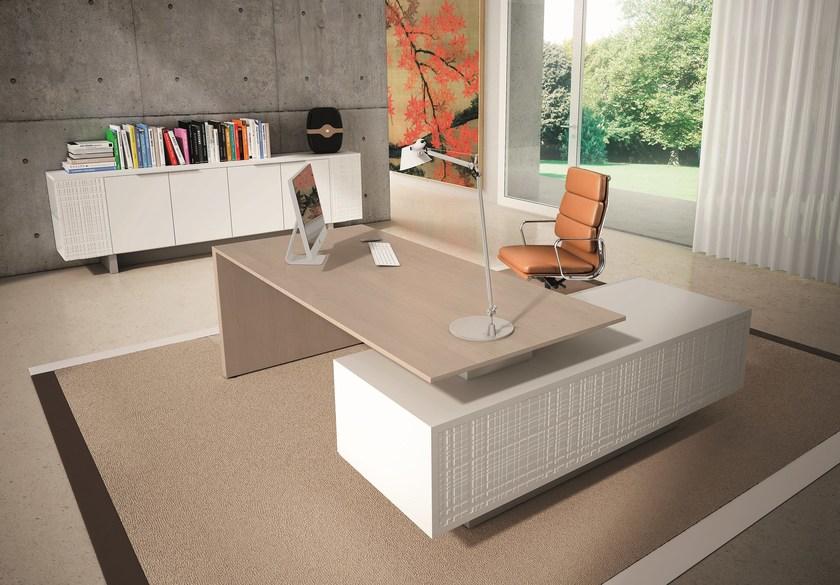 Ultom Низкий офисный шкаф для хранения вещей с распашными дверцами Modi sun-id-1372881 - Вид №1