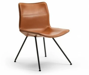 Zanotta Мягкое кожаное кресло Dan