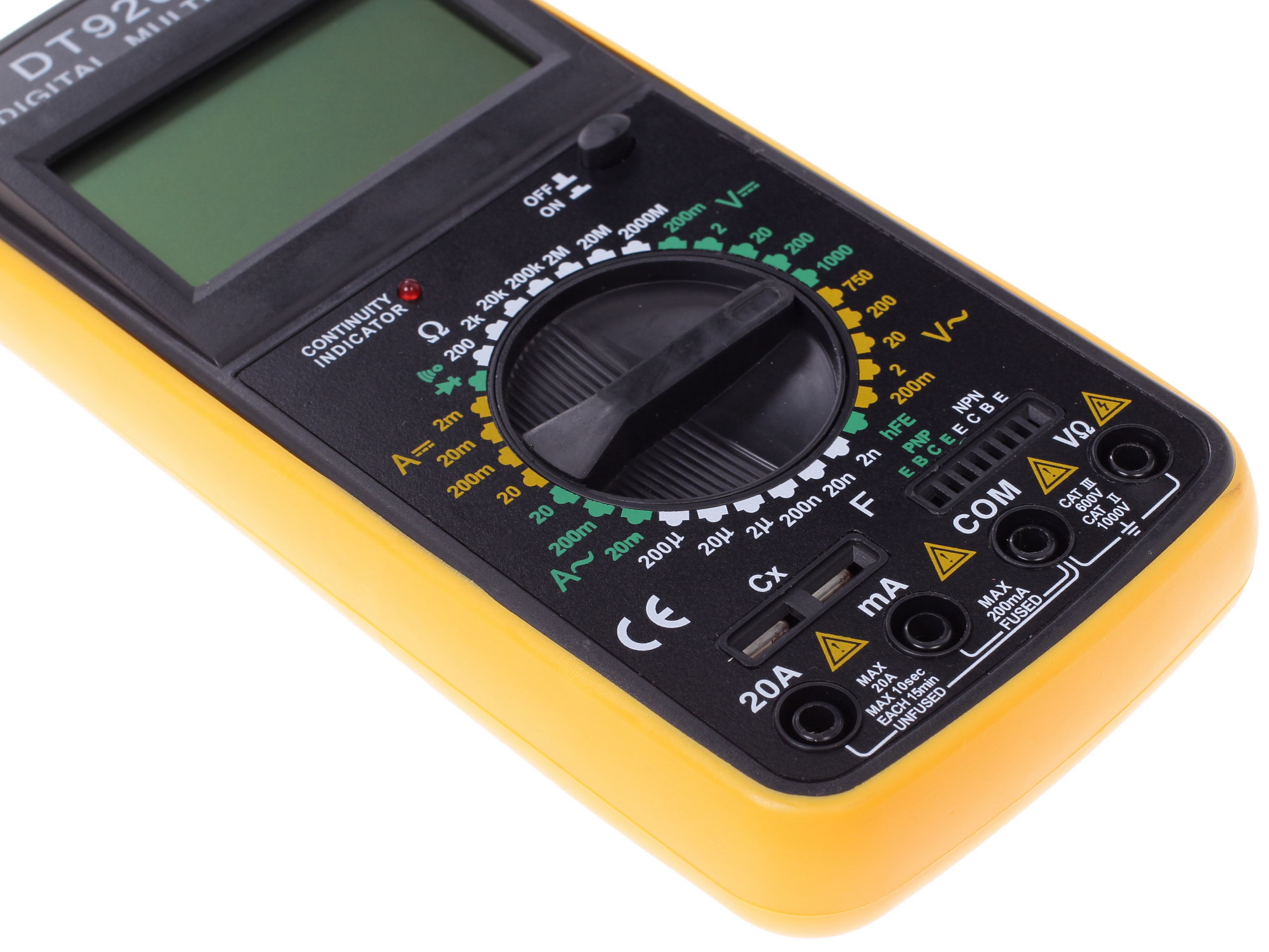 Мультиметр TEK DT 9205A 1118127 STDN-0150726 - Вид №4