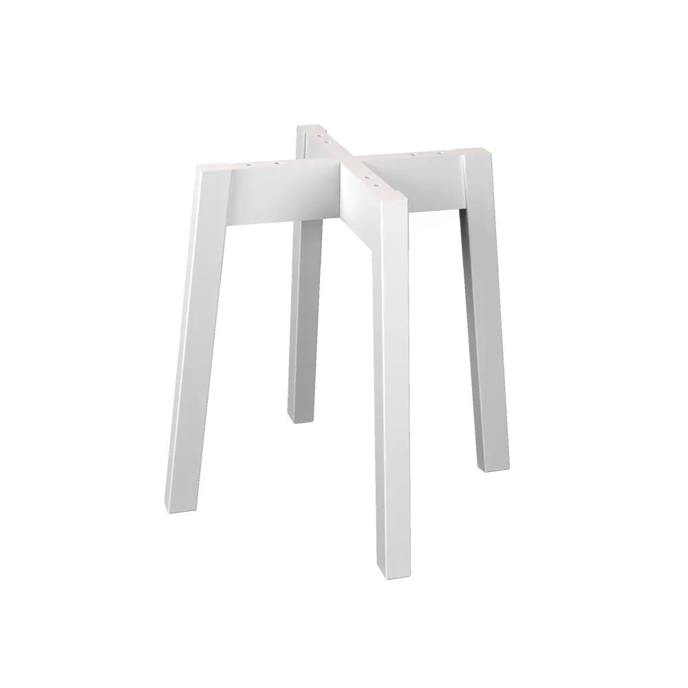 Каркас для табурета Гавр Delinia 33x33x41.5 см 42 см дерево цвет белый 83697033 STLM-2063073 