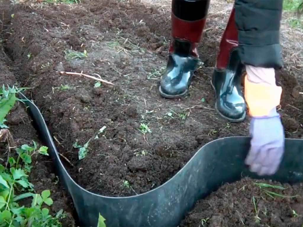 Лента бордюрная 900 мм x 10 м, 2 мм ГеоПластБорд GPBST-36 - Вид №4