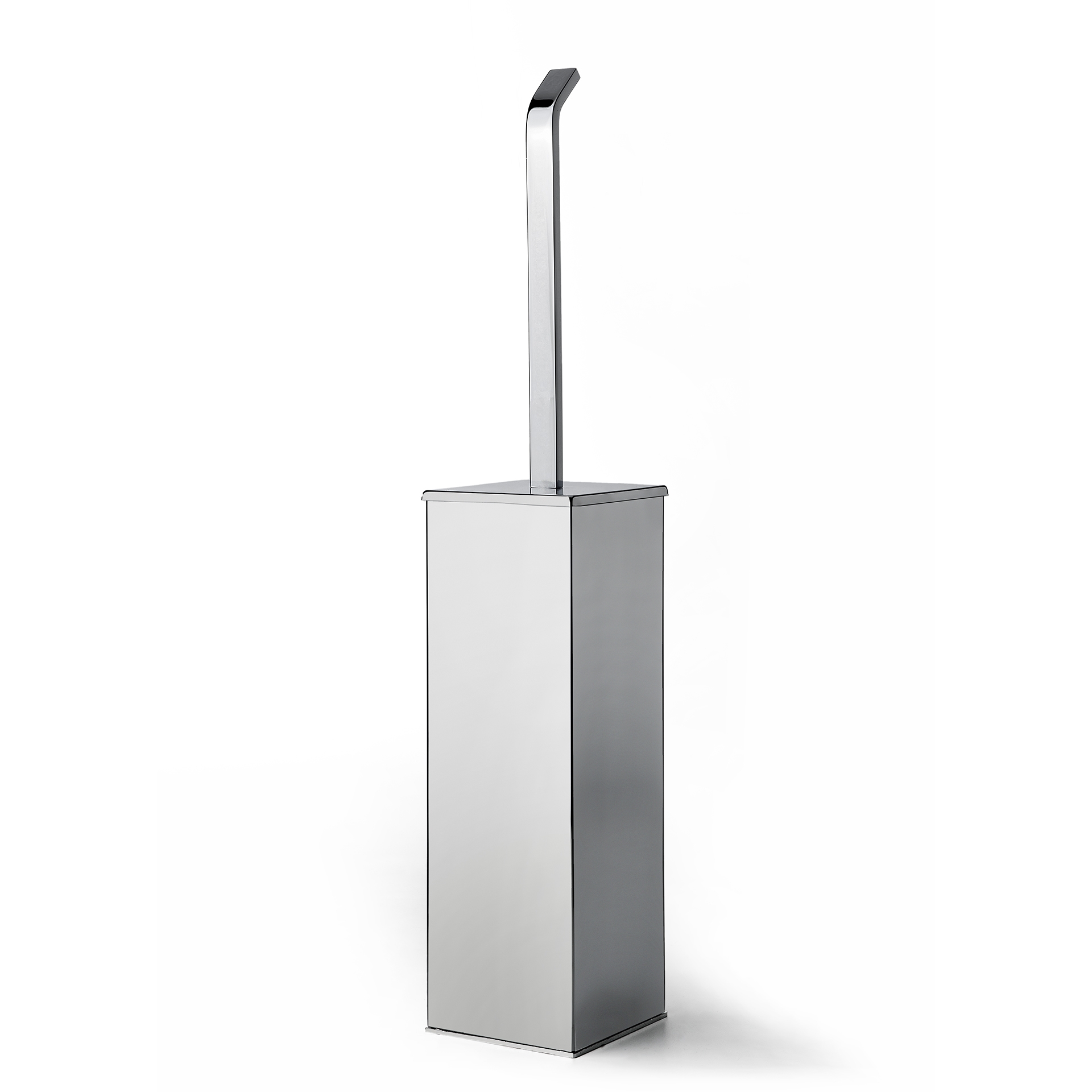 WI17Q 3SC Квадратный держатель для туалетной щетки D. 8 - H. 45 - P. 8 Moderno Treesseci 3SC