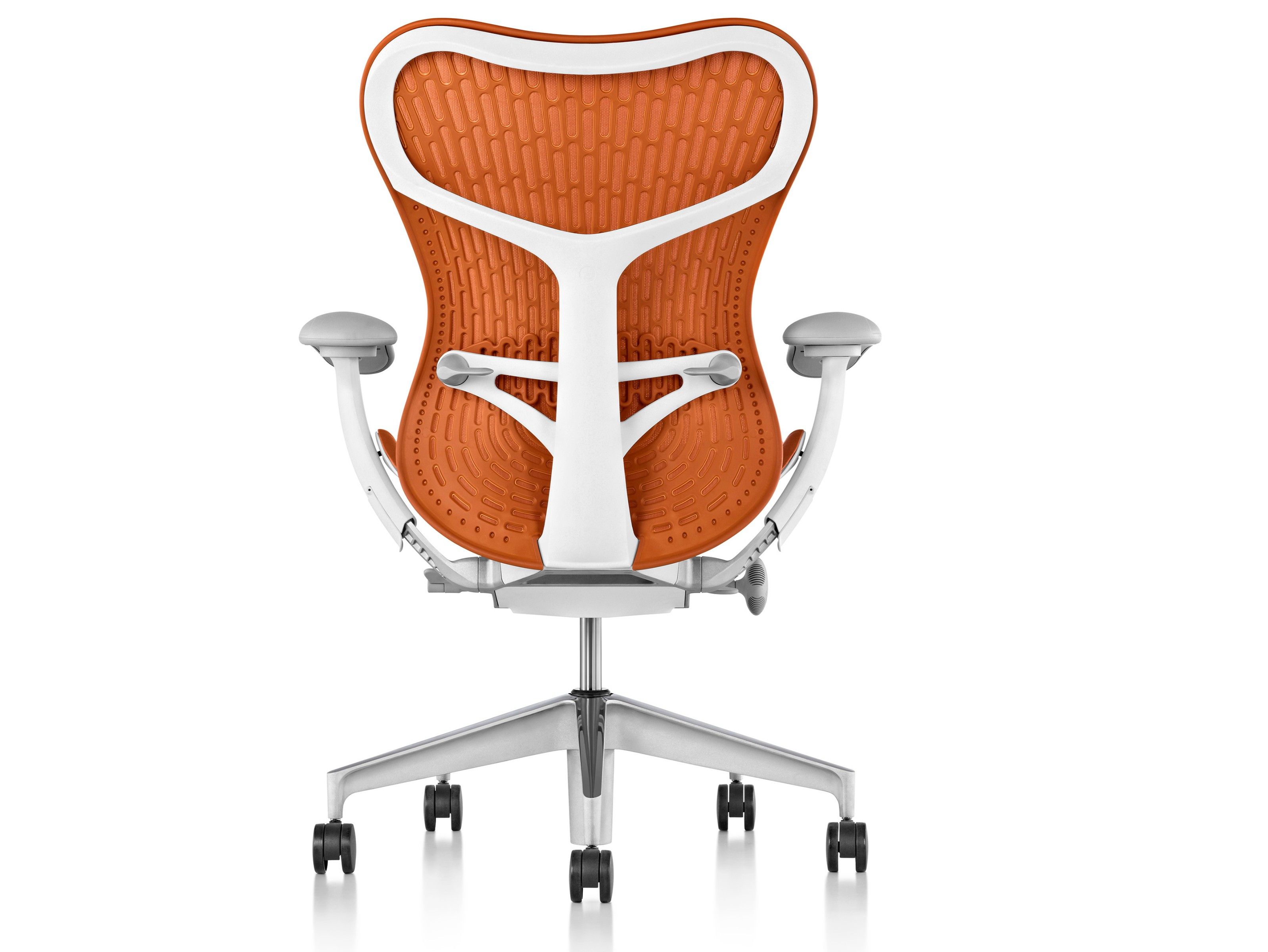 Эргономичное офисное кресло с вращающейся тканью Butterfly Herman Miller Mirra 2 ARCH-00092336 - Вид №2