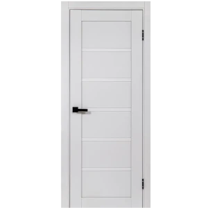 Комплект двери Легда-28.1 глухая 80x200 см полипропилен цвет серое дерево без доборов