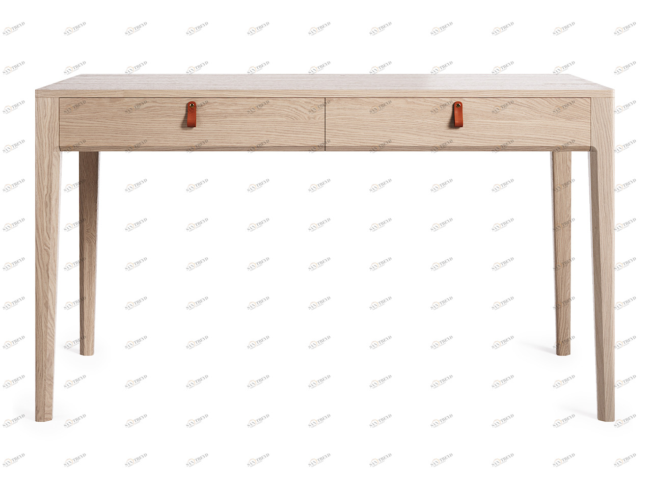 Письменный стол с ящиками осветленный дуб Case THE IDEA  210607 Бежевый 