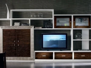 Cantiero Модульная стенка для хранения из сусального серебра Étoile day Et1014