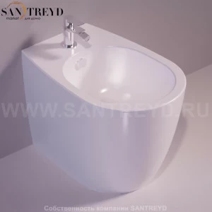 VI04BIANCO Биде напольное Vignoni Simas