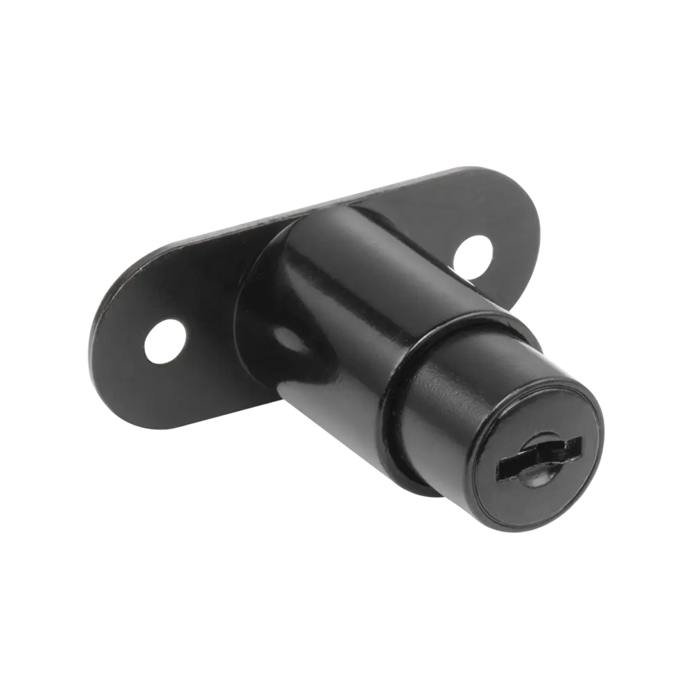 Замок мебельный врезной 20x19 мм цвет черный 1 шт Santreyd STLM-2004029 - Вид №1