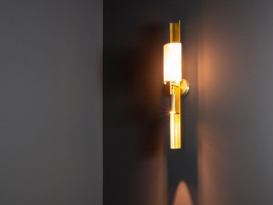 Латунный светодиодный настенный светильник