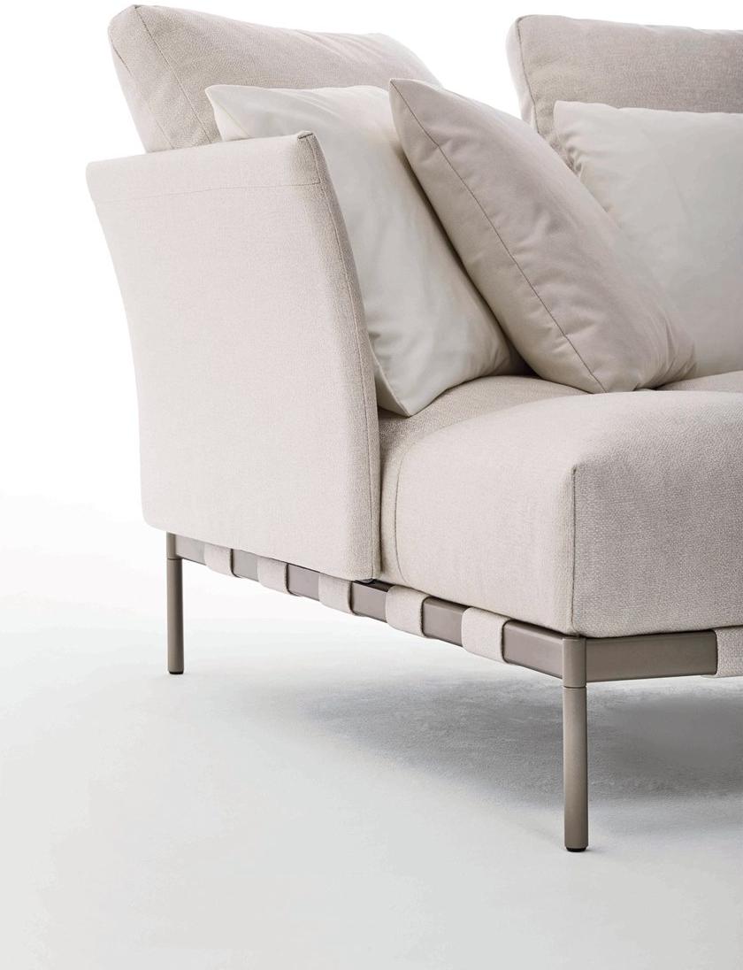 Saba Italia Садовая кровать из ткани Pixel light sun-id-1367869 - Вид №1