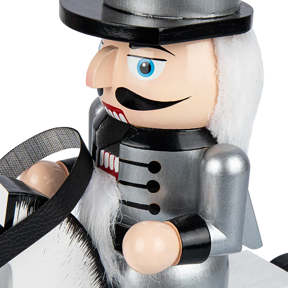 89368996 Декоративная фигура Щелкунчик на коне 30x24.5 см STLM-1496384 Santreyd Christmas - Вид №5