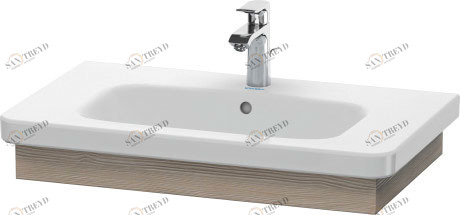 DS608103131 Подвесная раковина настенная овальная Duravit Durastyle серая