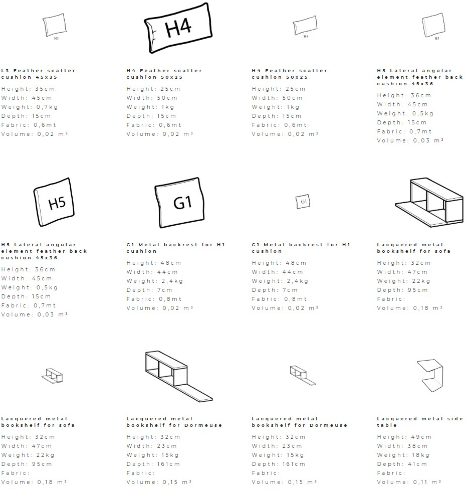 Ditre Italia Модульный угловой диван из ткани sun-id-1468371 - Вид №15