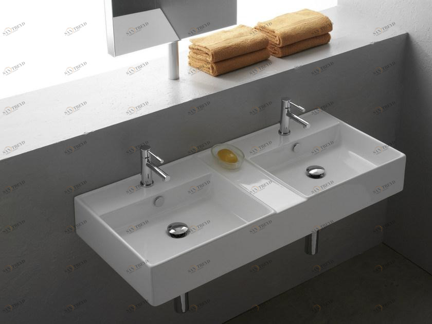 8035 Накладная раковина на столешницу  овальная Scarabeo Ceramiche Teorema