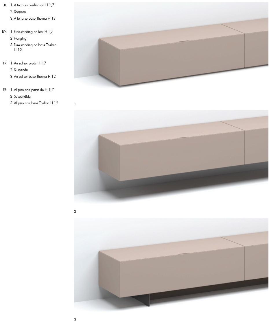 OLIVIERI Деревянная оборудованная стена sun-id-1489874 - Вид №9