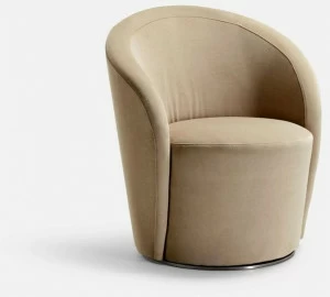 La Cividina Вращающееся кресло с огнестойкой обивкой Speak easy