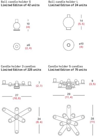 BD Barcelona Design Подсвечник Remix sun-id-1496232 - Вид №2
