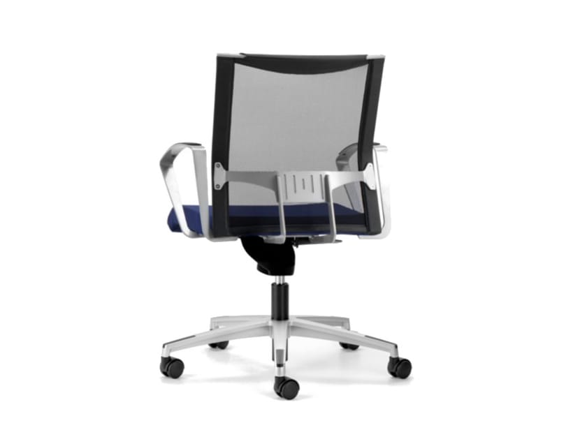 Офисное кресло с сетчатыми колесами и подлокотниками с 5 спицами TALIN Avianet ARCH-00111820