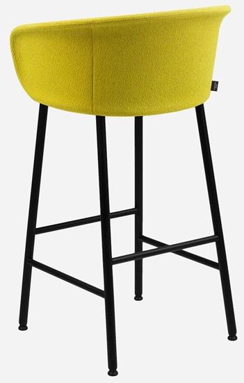 Hem Стул с обивкой из стали с порошковым покрытием, со спинкой Kendo sun-id-1399364 - Вид №4