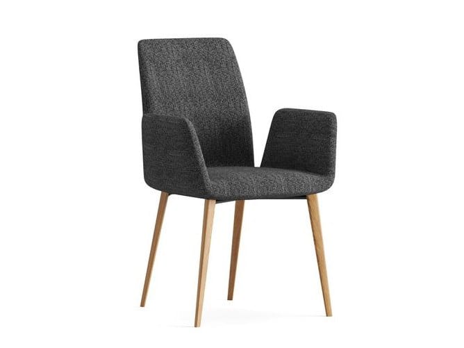 Мягкий тканевый стул с подлокотниками Ersa LARMES ARCH-00001848