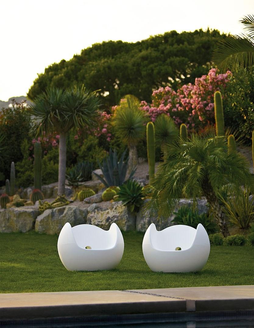 SLIDE Кресло-качалка из полиэтилена Blos sun-id-1478271 - Вид №3