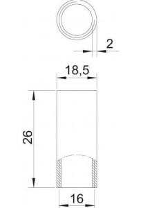 Стальная втулка для электрооборудования