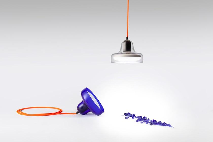 Deadgood Светодиодная подвесная лампа из дутого стекла  Bl1  - Вид №2