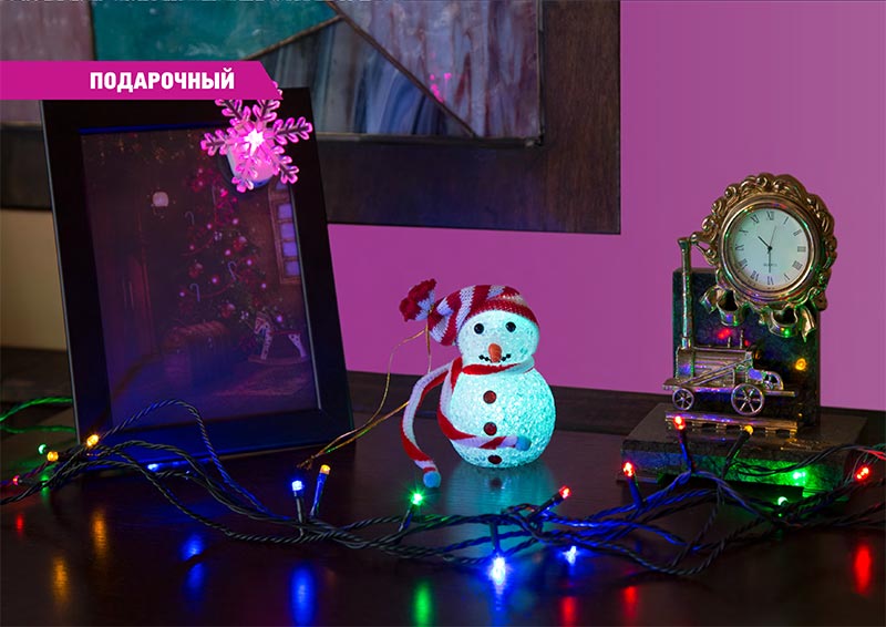 Набор Подарочный цвет гирлянд Тёплый белый SUPERNW ГИРЛЯНДЫ, ГИРЛЯНДЫ И ОСВЕЩЕНИЕ 099212 Белый  - Вид №2