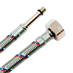 Гибкая подводка для смесителя РОСТЕРМ с оплеткой из нержавеющей стали 89409405