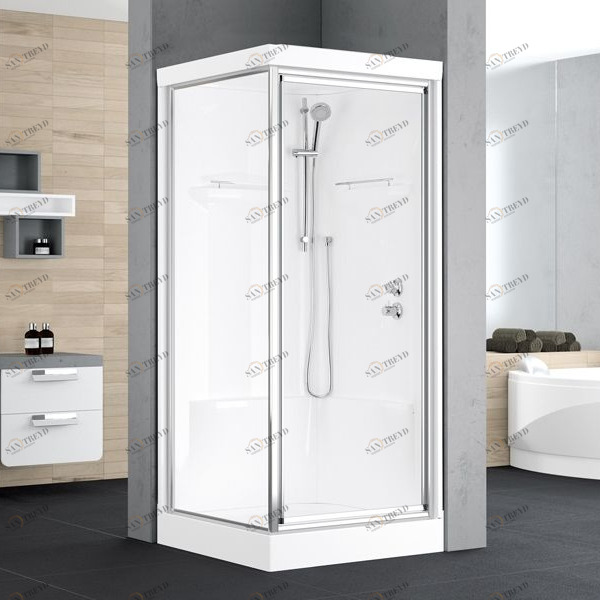 Novellini. Душевая кабина 90x90 см GF STANDARD с крышей ALBA ALBGF90MT1B