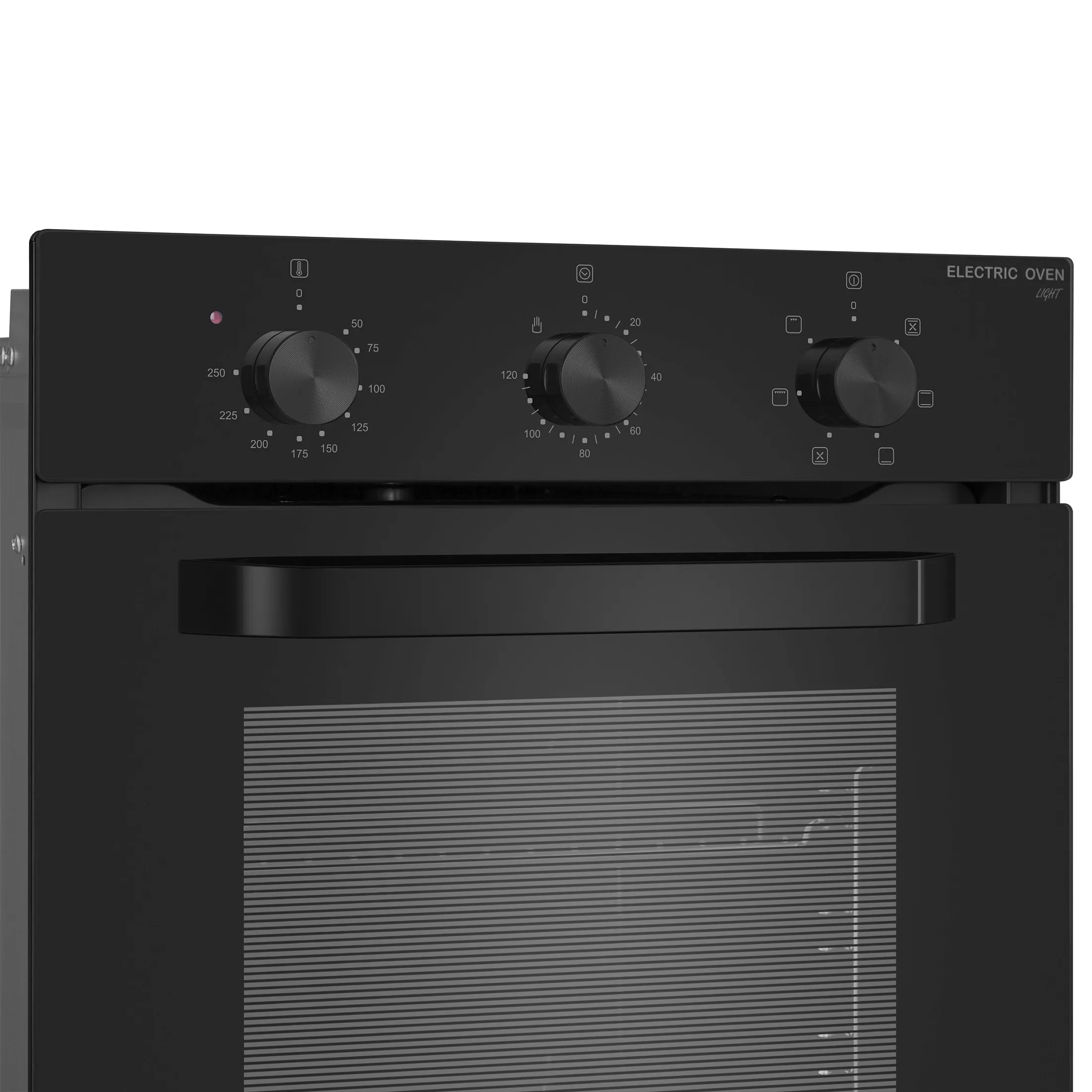 9168810 Электрический духовой шкаф Meferi MEO456BK LIGHT черный STDN-0052818 - Вид №6