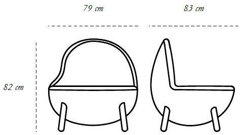 Scarlet Splendour Кресло обитое бархатом Cirrus sun-id-1448363 - Вид №7