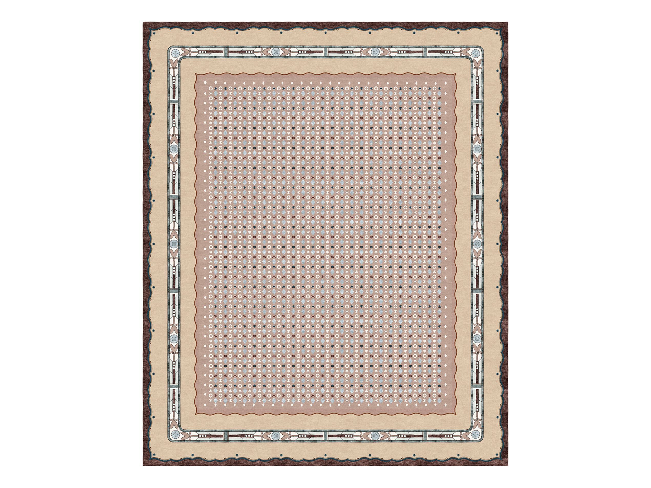 Прямоугольный ковер ручной работы Tapis Rouge Archive ARCH-00029925