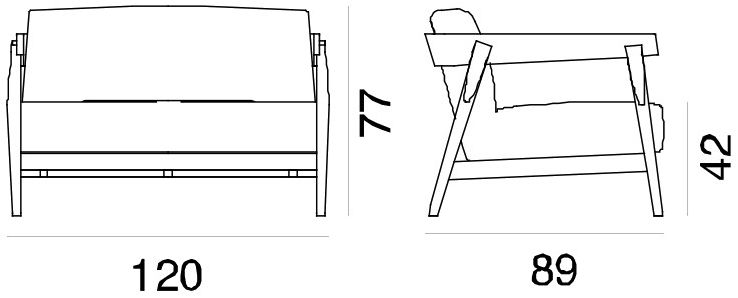Gervasoni Диван из ткани Brick sun-id-1483794 - Вид №5