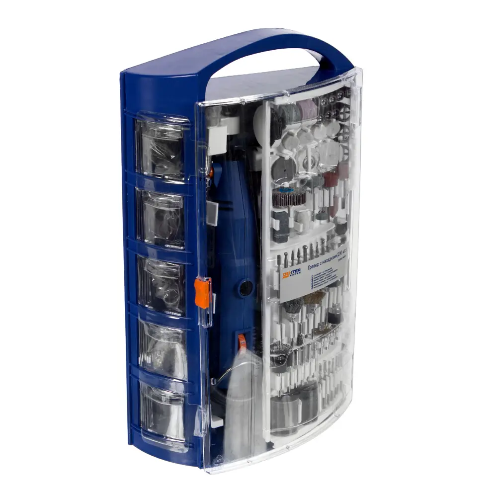 Гравер Dexter, 135 Вт, набор насадок 200 шт DEXTER POWER STLM-2010187 - Вид №4