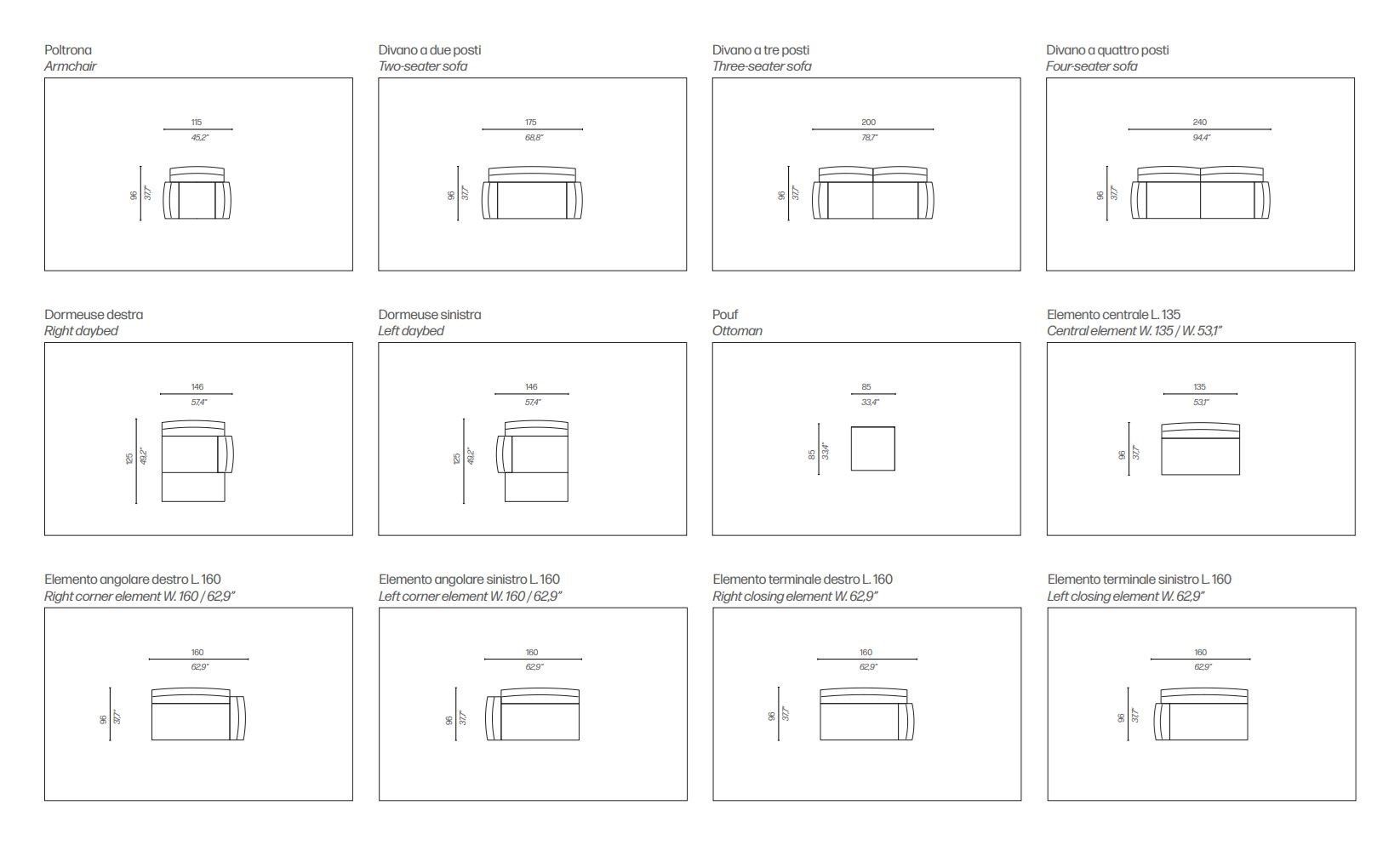 Кожаный диван Driade Neil ARCH-00028329 - Вид №2