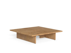 Низкий квадратный садовый столик в Accoya®