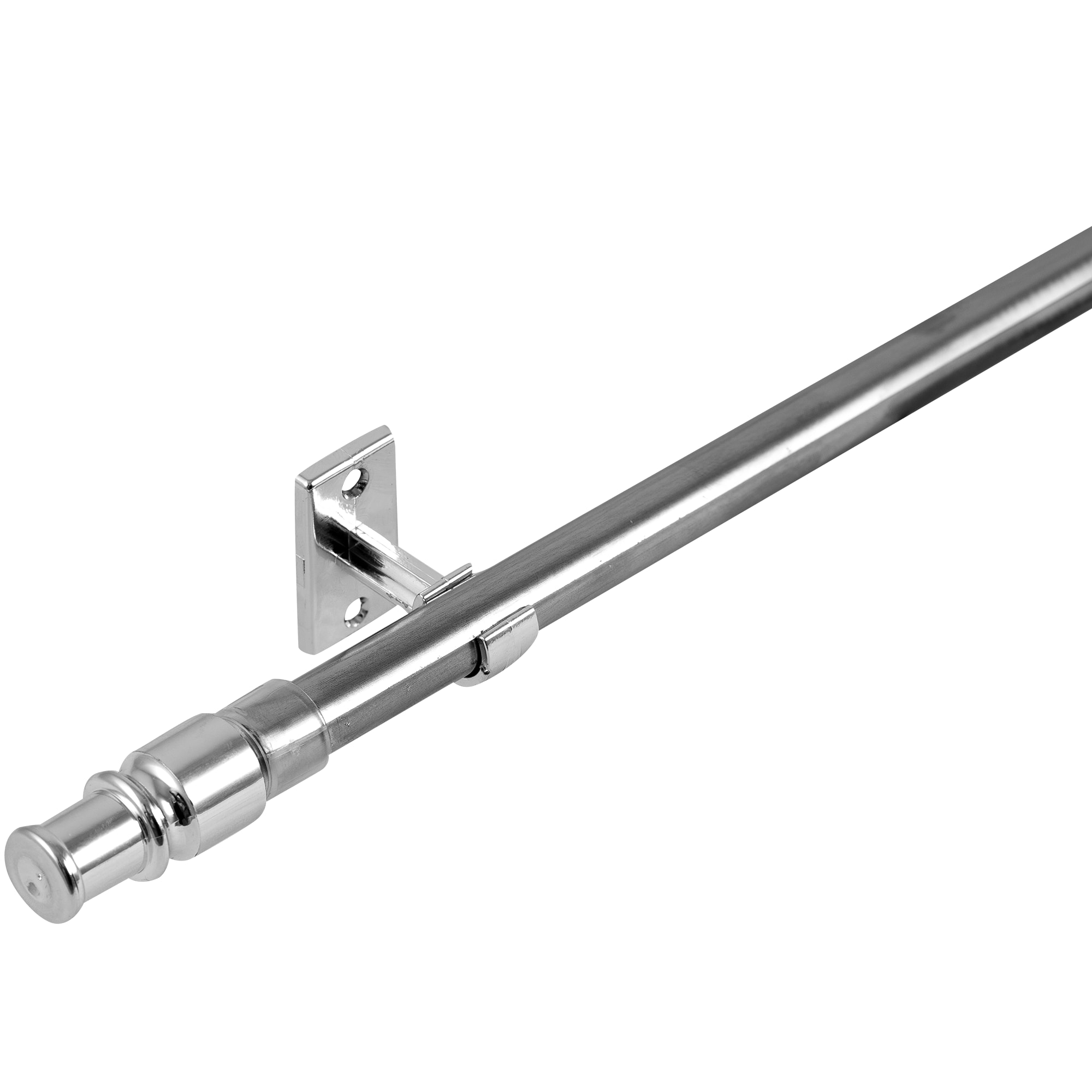 13643005 Карниз витражный Калифорния 85-135 см металл цвет хром Santreyd 