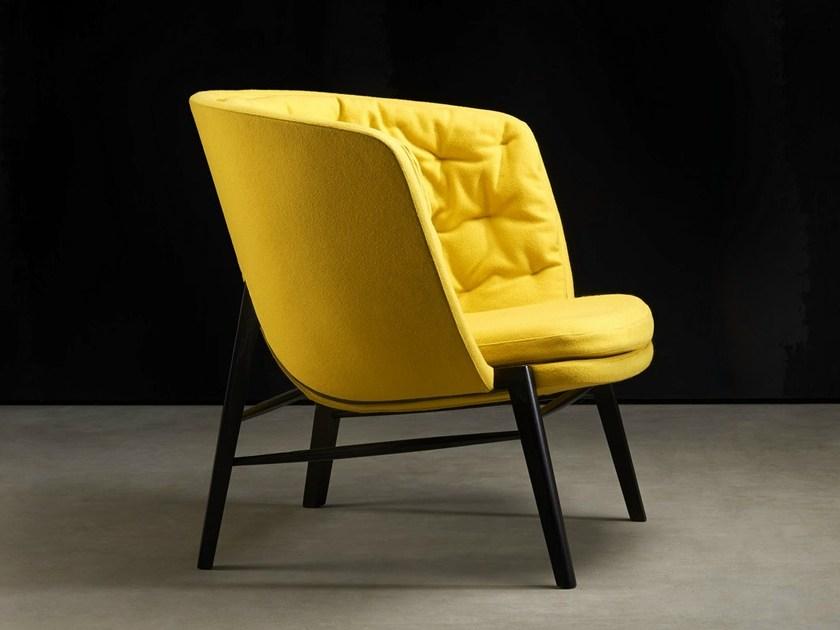 ROSSIN Мягкое кресло с подлокотниками Cleo wood sun-id-1458370 - Вид №3