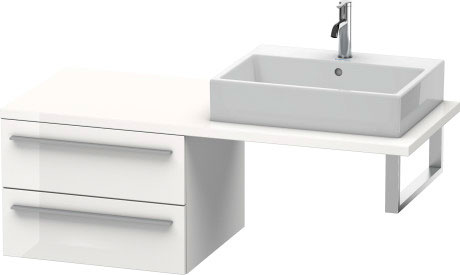 XL543801818 Шкафчик для консоли X-Large #XL5438 600 x 548 мм Белый матовый, декор Duravit - Вид №2