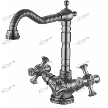 Zorg A 7005K-SL серебро Смеситель для кухни Zorg 250 х 184 мм 