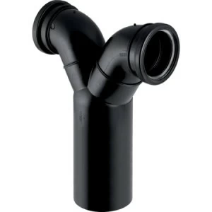 GEBERIT 367.903.16.1 Фановый тройник с вертикальным выпуском Geberit PE 90°, для подвесного унитаза